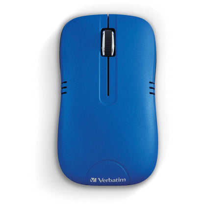 Verbatim Wireless Notebook Optical Mouse Commuter Series - Matte Blue