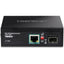 TRENDnet Industrial SFP to Gigabit PoE+ Media Converter IP30 Rated Housing Operating temperature range -40&deg;- 75 &deg;C to (-40&deg; - 167 &deg;F) TI-PF11SFP Black