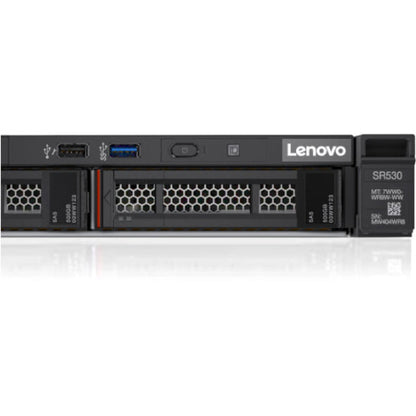 Lenovo ThinkSystem SR530 7X08A045NA 1U Rack Server - 1 x Intel Xeon Silver 4116 2.10 GHz - 32 GB RAM - 12Gb/s SAS Serial ATA/600 Controller