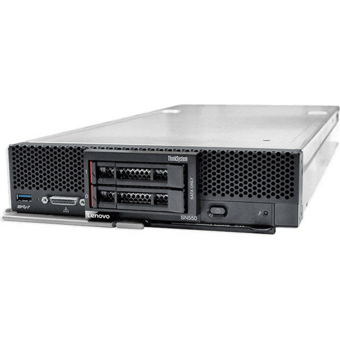 Lenovo ThinkSystem SN550 7X16A00ANA Blade Server - 1 x Intel Xeon Silver 4110 2.10 GHz - 16 GB RAM