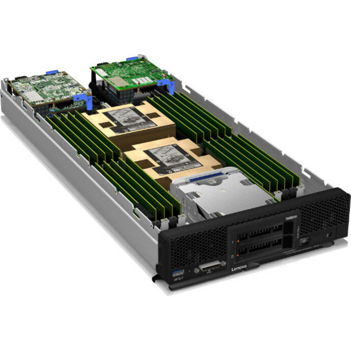Lenovo ThinkSystem SN550 7X16A00ANA Blade Server - 1 x Intel Xeon Silver 4110 2.10 GHz - 16 GB RAM