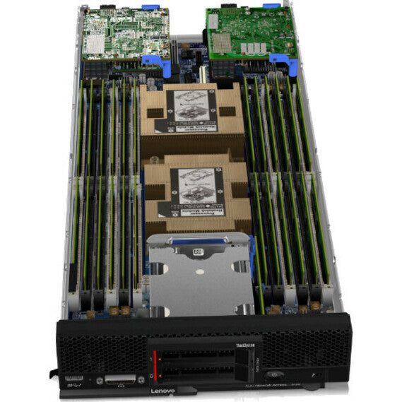 Lenovo ThinkSystem SN550 7X16A00ANA Blade Server - 1 x Intel Xeon Silver 4110 2.10 GHz - 16 GB RAM