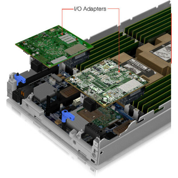 Lenovo ThinkSystem SN550 7X16A021NA Blade Server - 1 x Intel Xeon Platinum 8160 2.10 GHz - 32 GB RAM