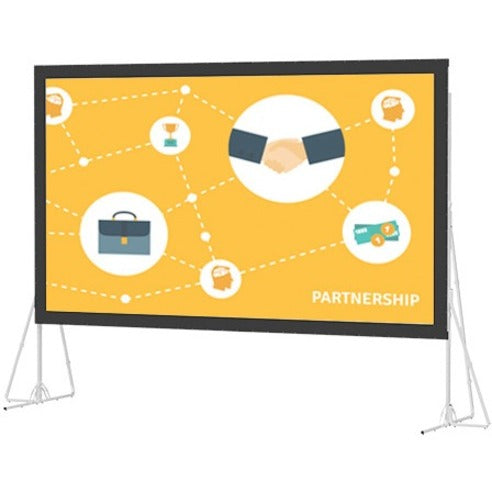 Da-Lite Heavy Duty Fast-Fold Deluxe 220" Projection Screen