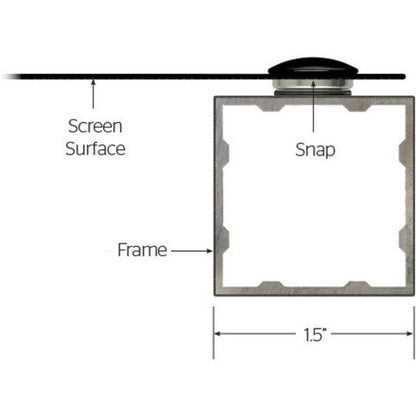 Da-Lite Da-Snap 82" Projection Screen