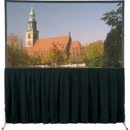 Da-Lite Fast-Fold Skirt - For Deluxe Heavy-Duty Deluxe and Truss Screens - 130" Skirt