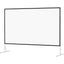 Da-Lite Fast-Fold Deluxe Screen System - Portable Folding Frame Screen - 107