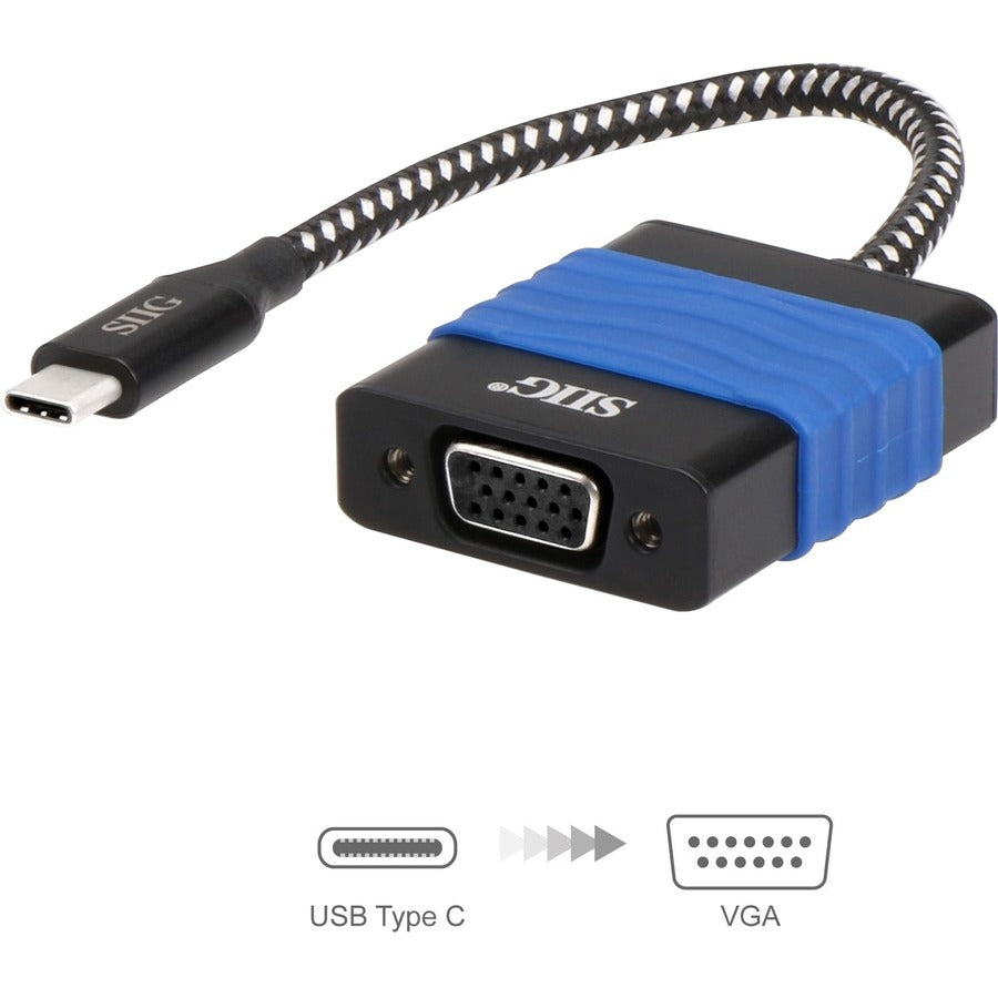 USB TYPE-C TO VGA VIDEO CABLE  