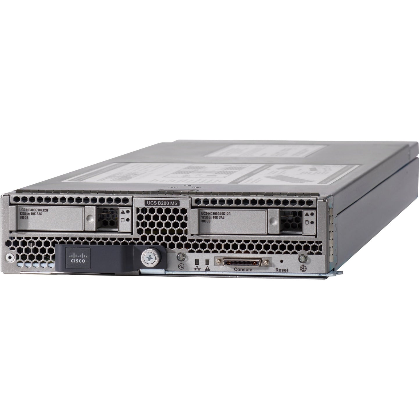 Cisco B200 M5 Blade Server - 2 x Intel Xeon Silver 4108 1.80 GHz - 96 GB RAM - Serial ATA 12Gb/s SAS Controller