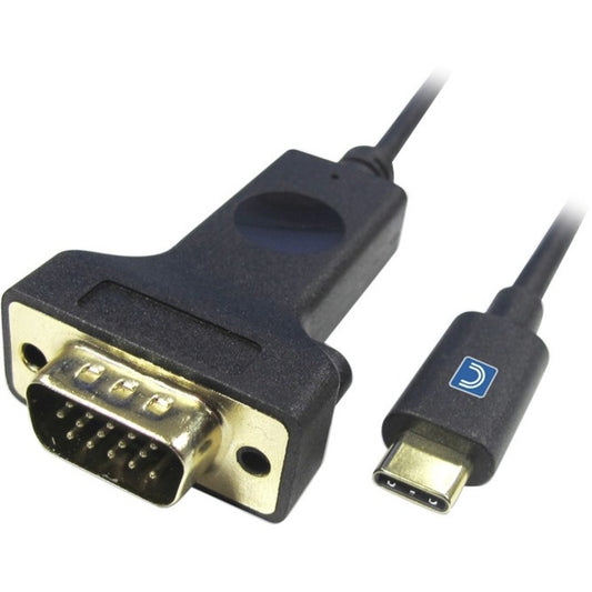 1.8M TYPE-C TO VGA M/M CABLE   