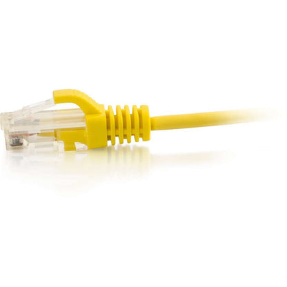 C2G 5ft Cat6 Ethernet Cable - Slim - Snagless Unshielded (UTP) - Yellow