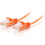 C2G 10ft Cat6 Slim Snagless Unshielded (UTP) Ethernet Cable - Orange