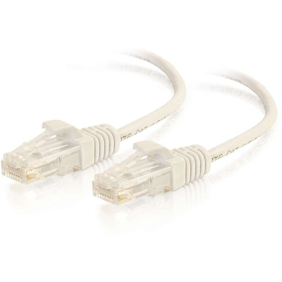 7FT CAT6 WHITE CABLE UTP SLIM  