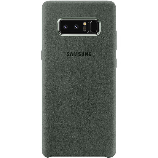 Samsung Galaxy Note 8 Alcantara Cover Green