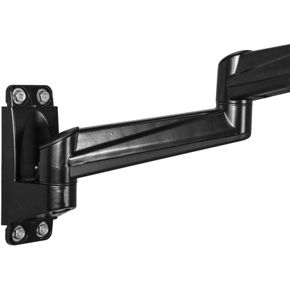 StarTech.com Wall Mount Dual Monitor Arm Articulating Ergonomic VESA Wall Mount for 2x 24" (11lb/5kg) Screens Adjustable Crossbar