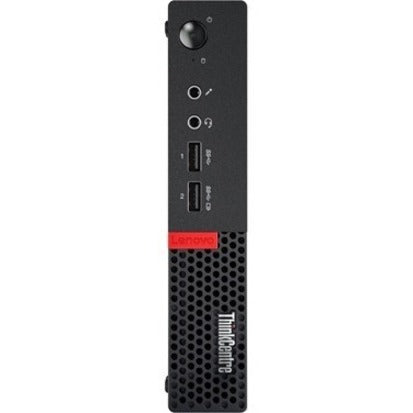 Lenovo ThinkCentre M710q 10MQS4J300 Desktop Computer - Intel Core i3 6th Gen i3-6100T 3.20 GHz - 4 GB RAM DDR4 SDRAM - 128 GB SSD - Tiny