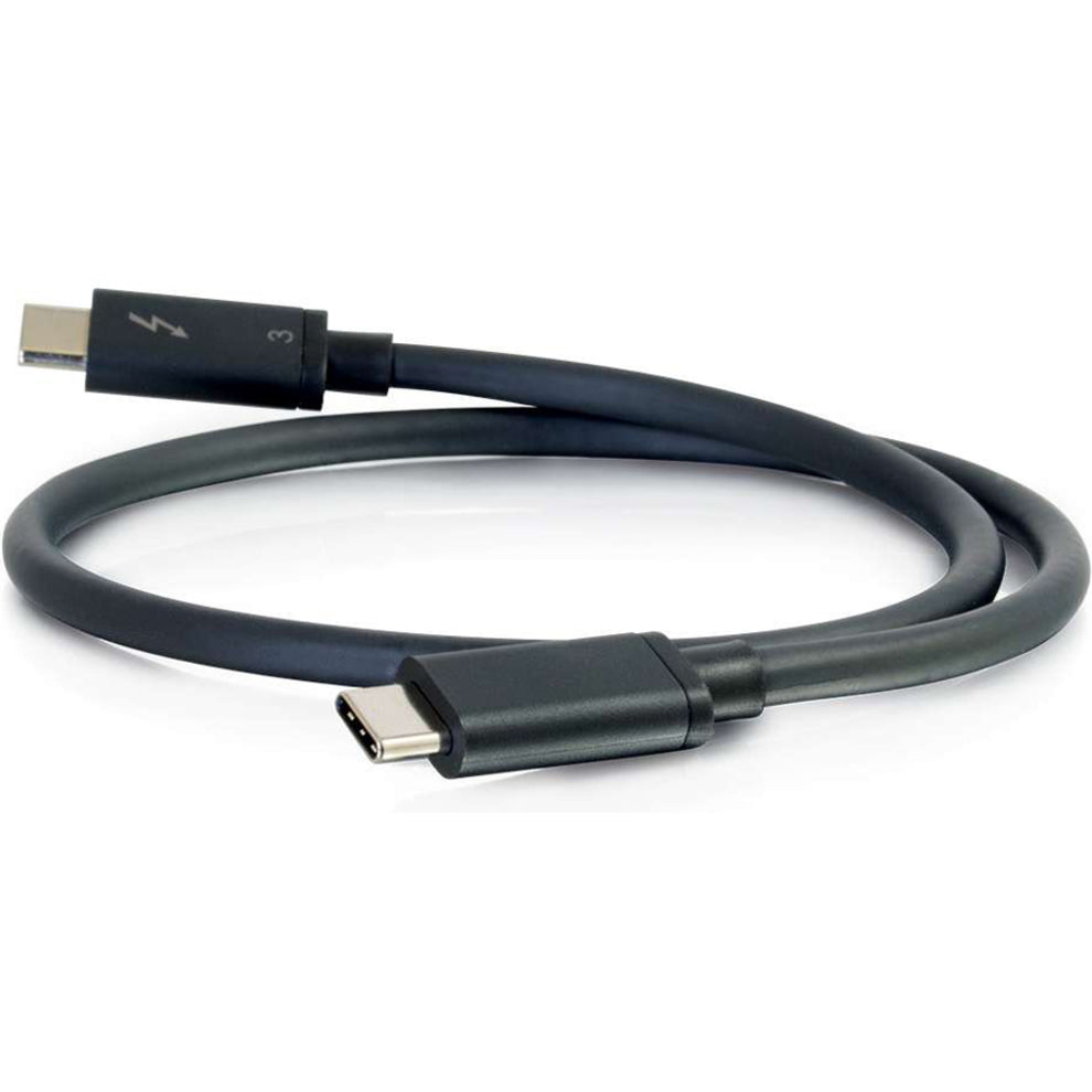 C2G 1.5ft USB C Cable - Thunderbolt 3 Cable - 40Gbps - M/M