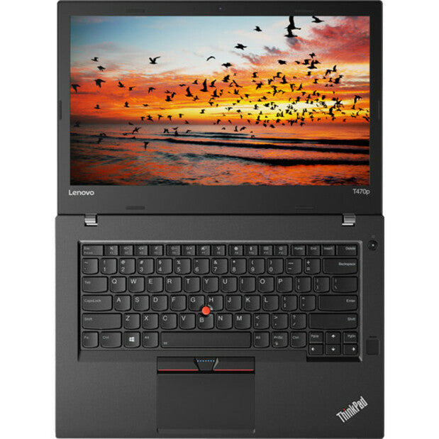 Lenovo ThinkPad T470p 20J7S0TV00 14" Notebook - 2560 x 1440 - Intel Core i7 7th Gen i7-7820HQ Quad-core (4 Core) 2.90 GHz - 16 GB Total RAM - 512 GB SSD
