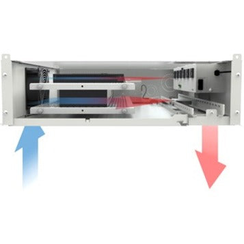 Wiremold Evolution ECB2S Mounting Enclosure for A/V Equipment - White