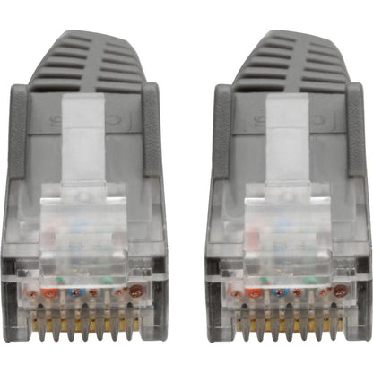 Tripp Lite Cat6 Gigabit Snagless Molded (UTP) Ethernet Cable (RJ45 M/M) PoE Gray 6-in. (15.24 cm)