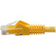 Tripp Lite Cat6 Gigabit Snagless Molded (UTP) Ethernet Cable (RJ45 M/M) PoE Yellow 6-in. (15.24 cm)