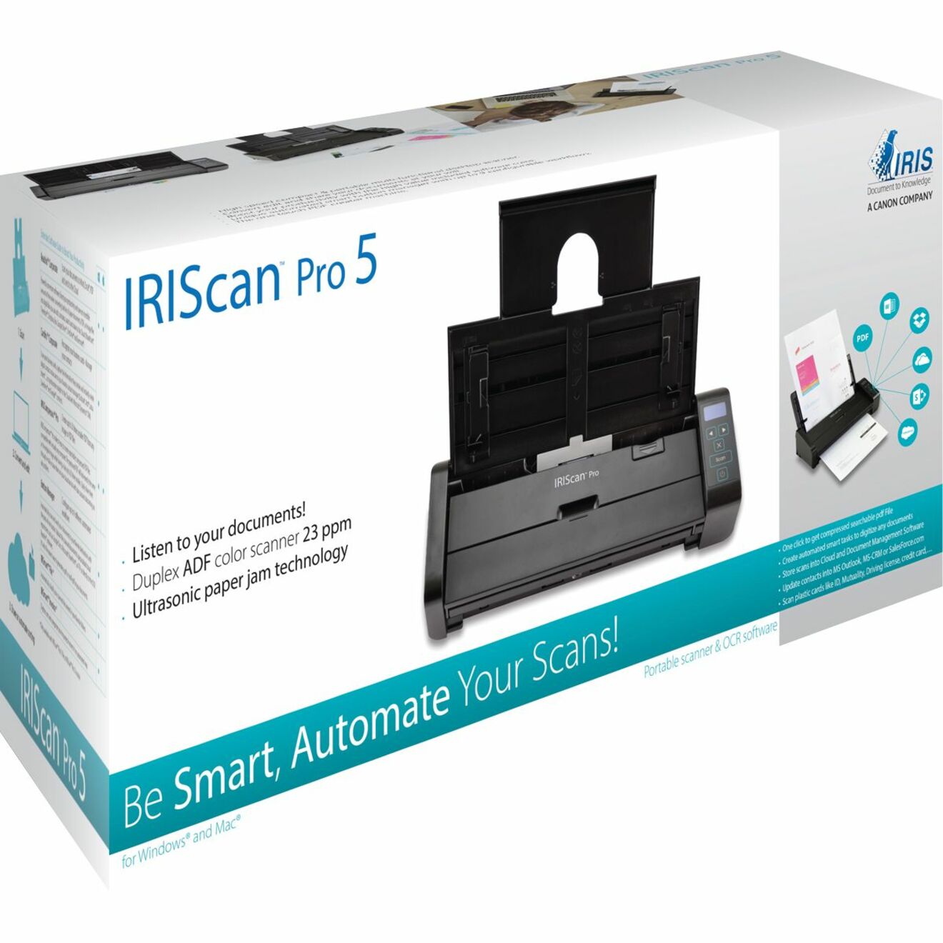 IRIS Iriscan Pro 5-High-Performance Duplex Desktop Scanner