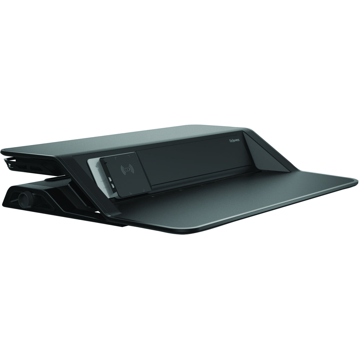 Fellowes Lotus&trade; DX Sit-Stand Workstation - Black