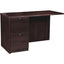 Lorell Prominence 2.0 Espresso Laminate Left Return - 2-Drawer