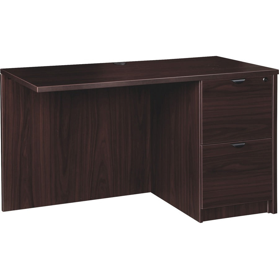 Lorell Prominence 2.0 Espresso Laminate Right Return - 2-Drawer