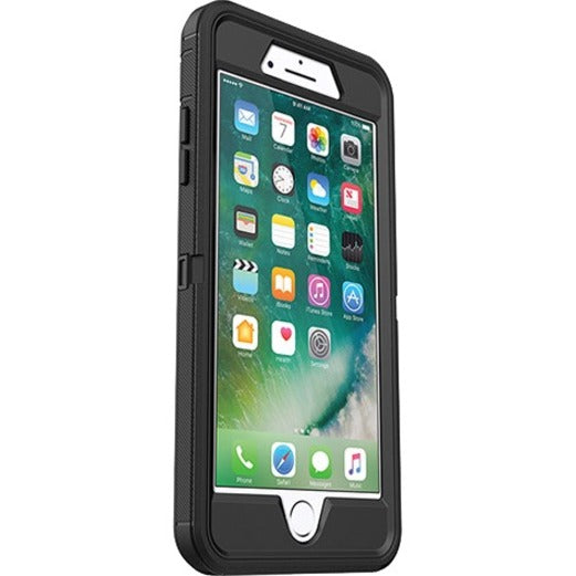 OtterBox Defender Carrying Case (Holster) Apple iPhone 7 Plus iPhone 8 Plus Smartphone - Black