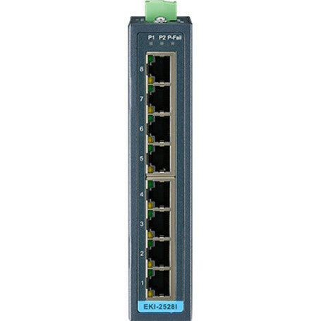 Advantech 8-Port Ethernet Switch w/ Wide Temp
