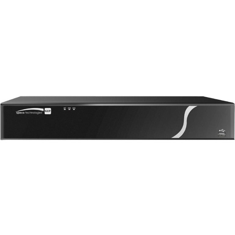 Speco 16 Channel 4K Plug & Play Network Video Recorder with Built-in PoE+ Switch - 3 TB HDD