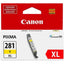 Canon CLI-281 XL Original Inkjet Ink Cartridge - Yellow Pack