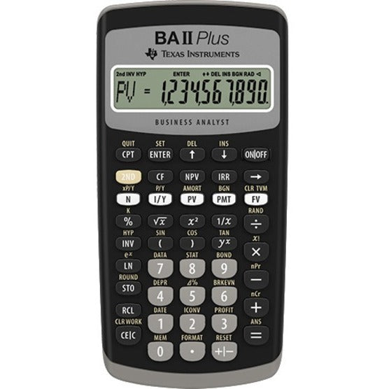 Texas Instruments BA II Plus Financial Calculator