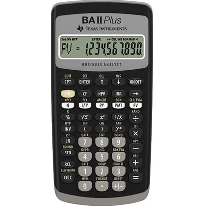 Texas Instruments BA II Plus Financial Calculator