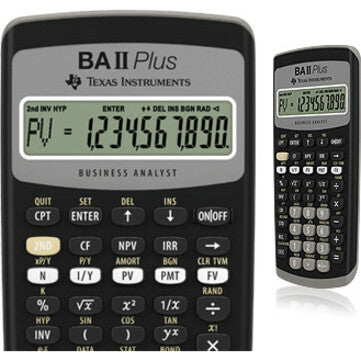 Texas Instruments BA II Plus Financial Calculator