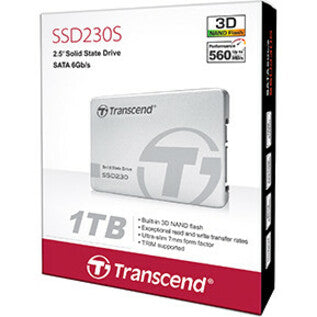 Transcend SSD230 1 TB Solid State Drive - 2.5" Internal - SATA (SATA/600)