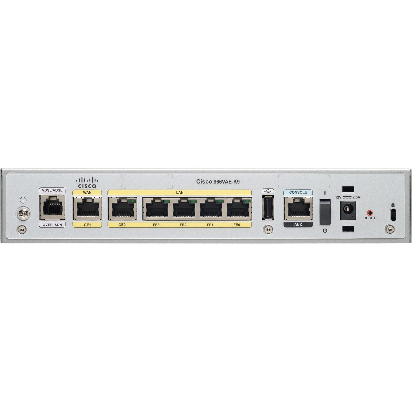 Cisco 867VAE Base Router with VDSL2/ADSL2+ over Basic Telephone Service