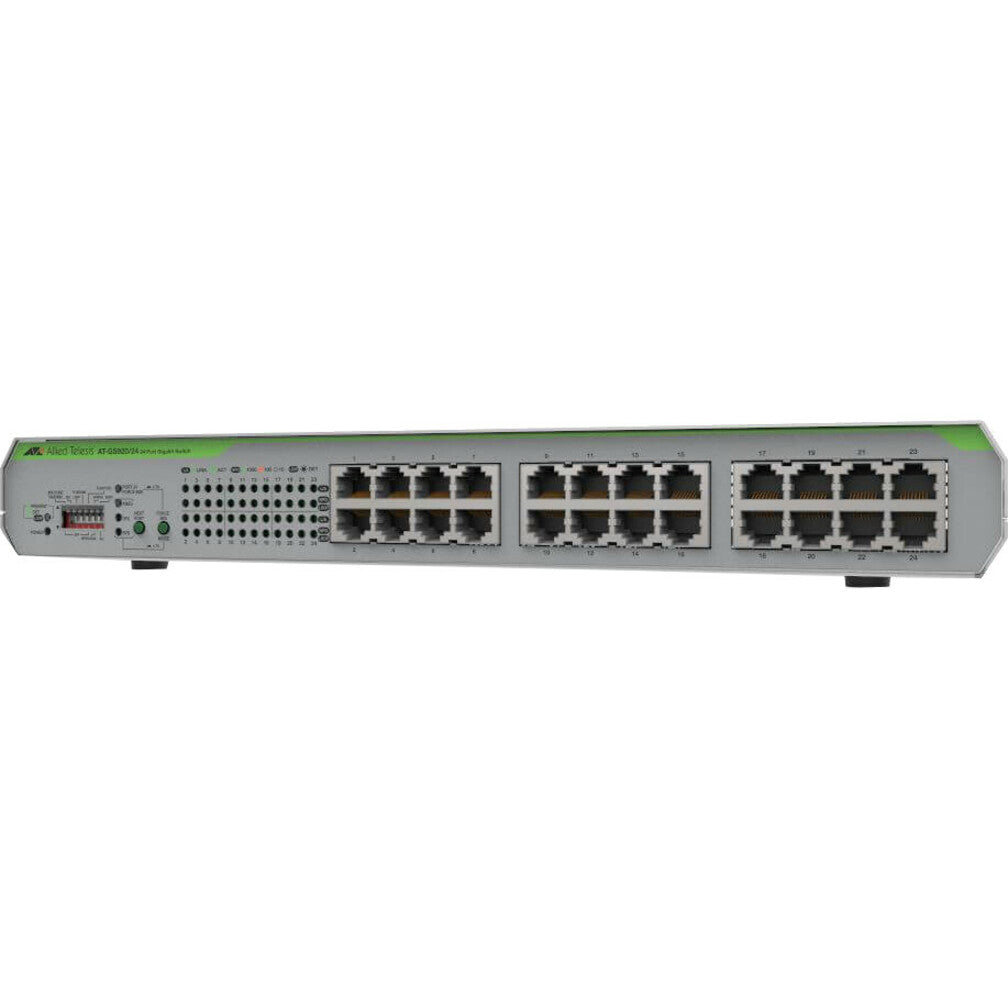 Allied Telesis 24-port 10/100/1000T Unmanaged Switch with Internal PSU