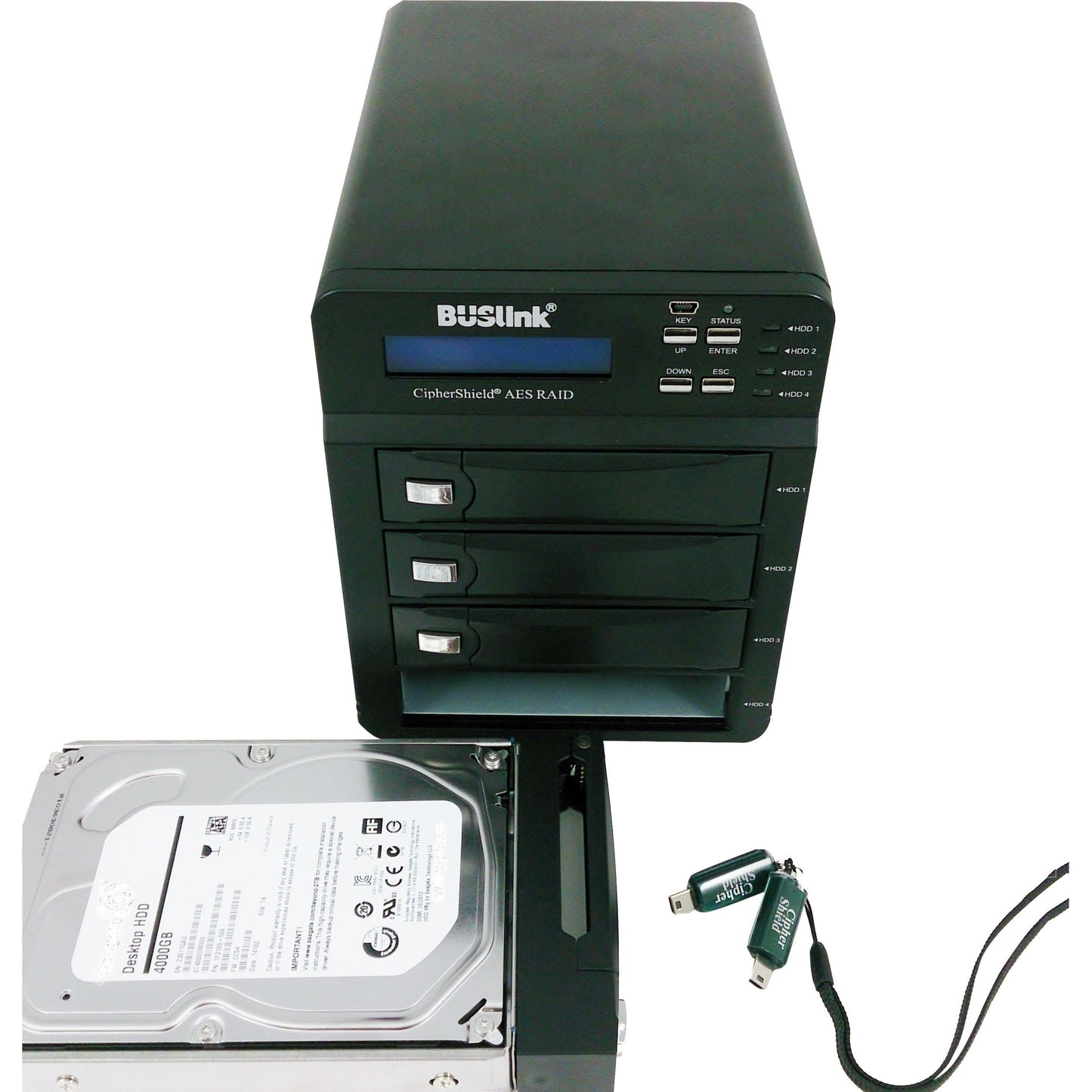 Buslink CipherShield 256-bit RAID Hard Drive