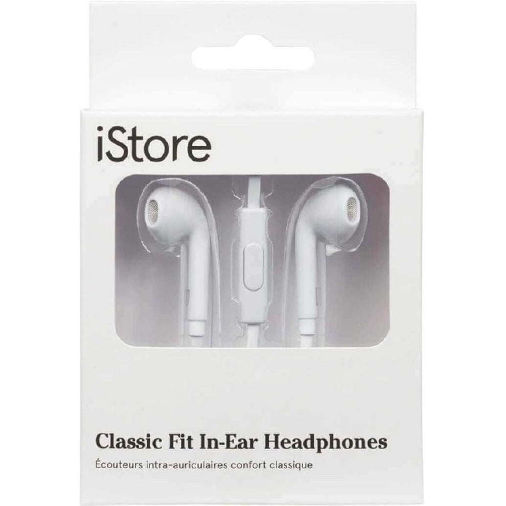 iStore Classic Fit Earbuds (White)