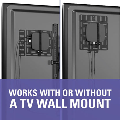 SANUS SASP1 Mounting Panel for Network Media Player - Black