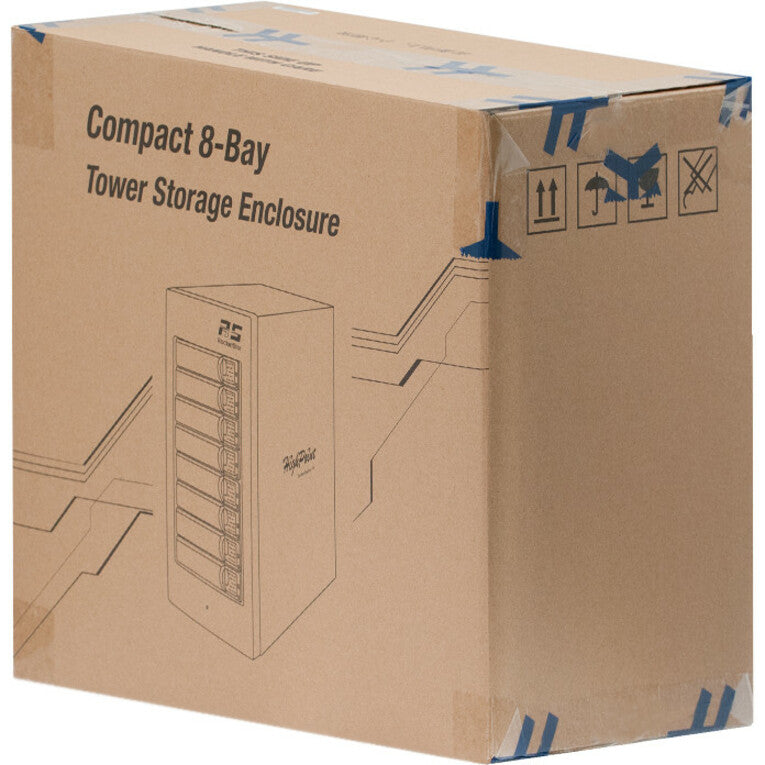 HighPoint 2nd Generation Thunderbolt 3 40Gb/s Hardware RAID Storage Enclosure