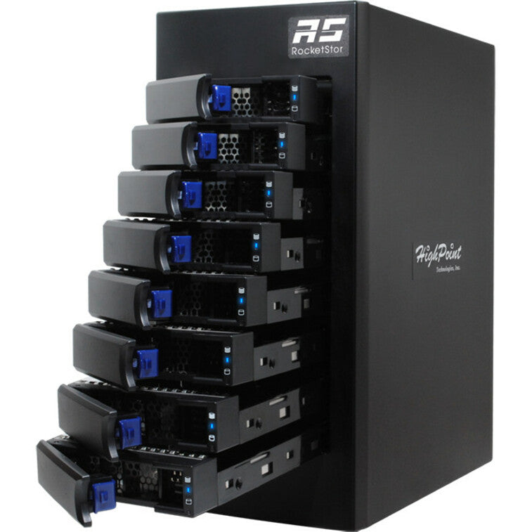HighPoint 2nd Generation Thunderbolt 3 40Gb/s Hardware RAID Storage Enclosure