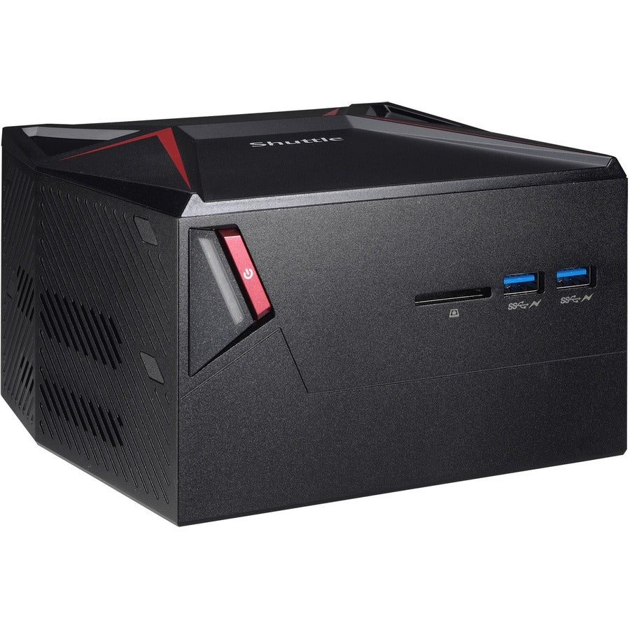 Shuttle XPC nano X1 Gaming Desktop Computer - Intel Core i7 7th Gen i7-7700HQ 2.80 GHz - 16 GB RAM DDR4 SDRAM - 256 GB SSD - Mini PC