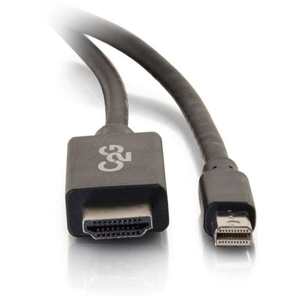 C2G 3ft Mini DisplayPort to HDMI Adapter Cable - Black - TAA