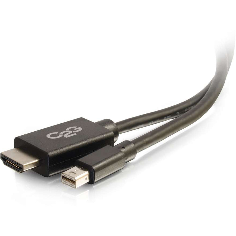 C2G 6ft Mini DisplayPort to HDMI Adapter Cable - M/M