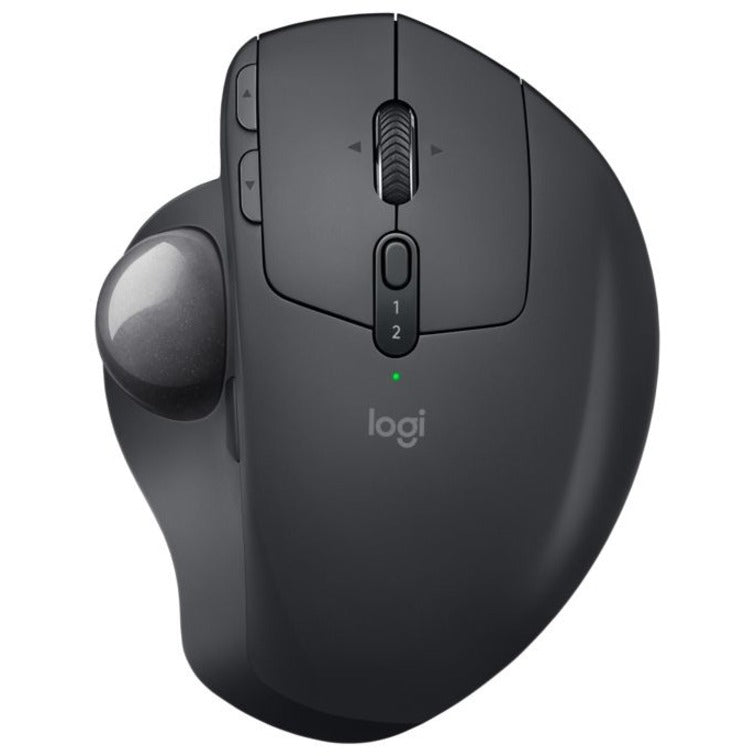 Logitech MX ERGO PLUS Advanced Wireless Trackball for PC and MAC with extra 10&deg; wedge