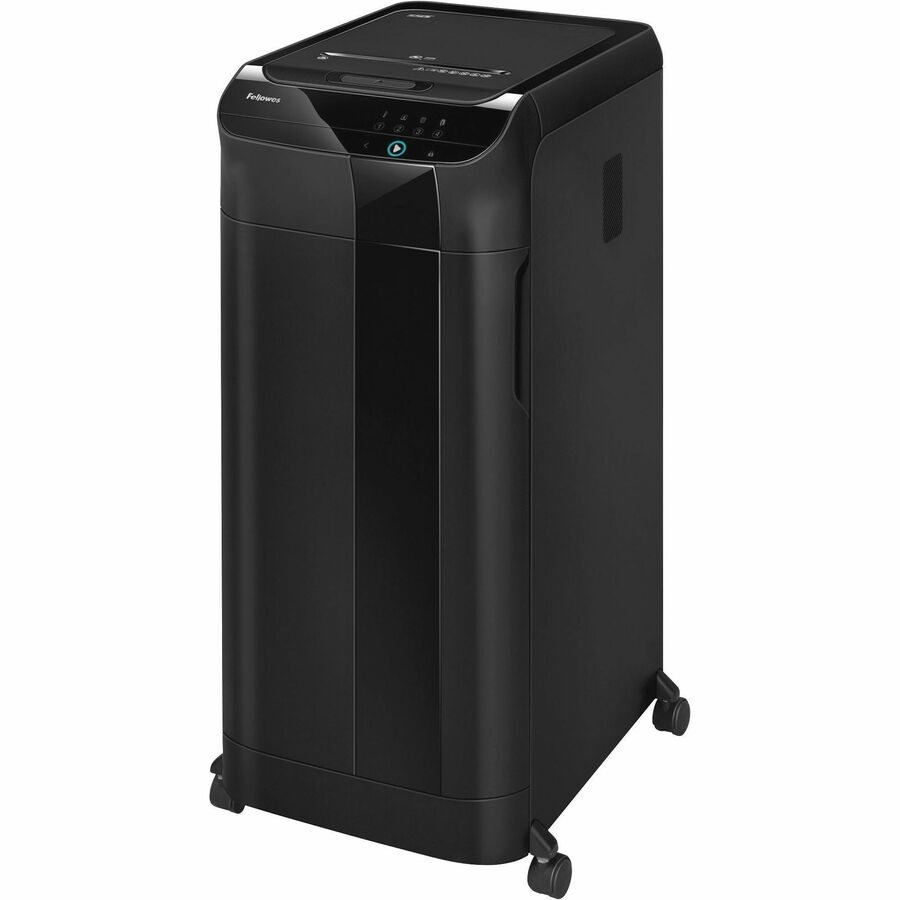 Fellowes&reg; AutoMax 550C Cross Cut Auto Feed 2-in-1 Heavy Duty Commercial Paper Shredder with SilentShred&trade;