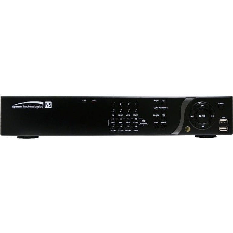 Speco NS 32 Channel 4K H.265 Network Video Recorder - 24 TB HDD